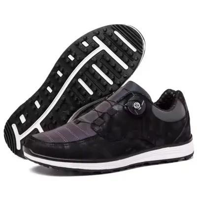  LEATHER GOLF SHOES FOR MEN 